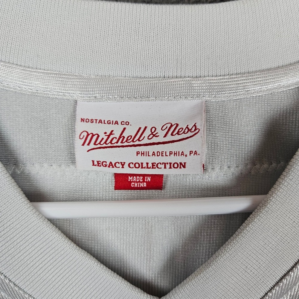 Mitchell & Ness Jerry Rice 1990 San Francisco 49ers NFL Throwback Mens XL White - Picture 7 of 11